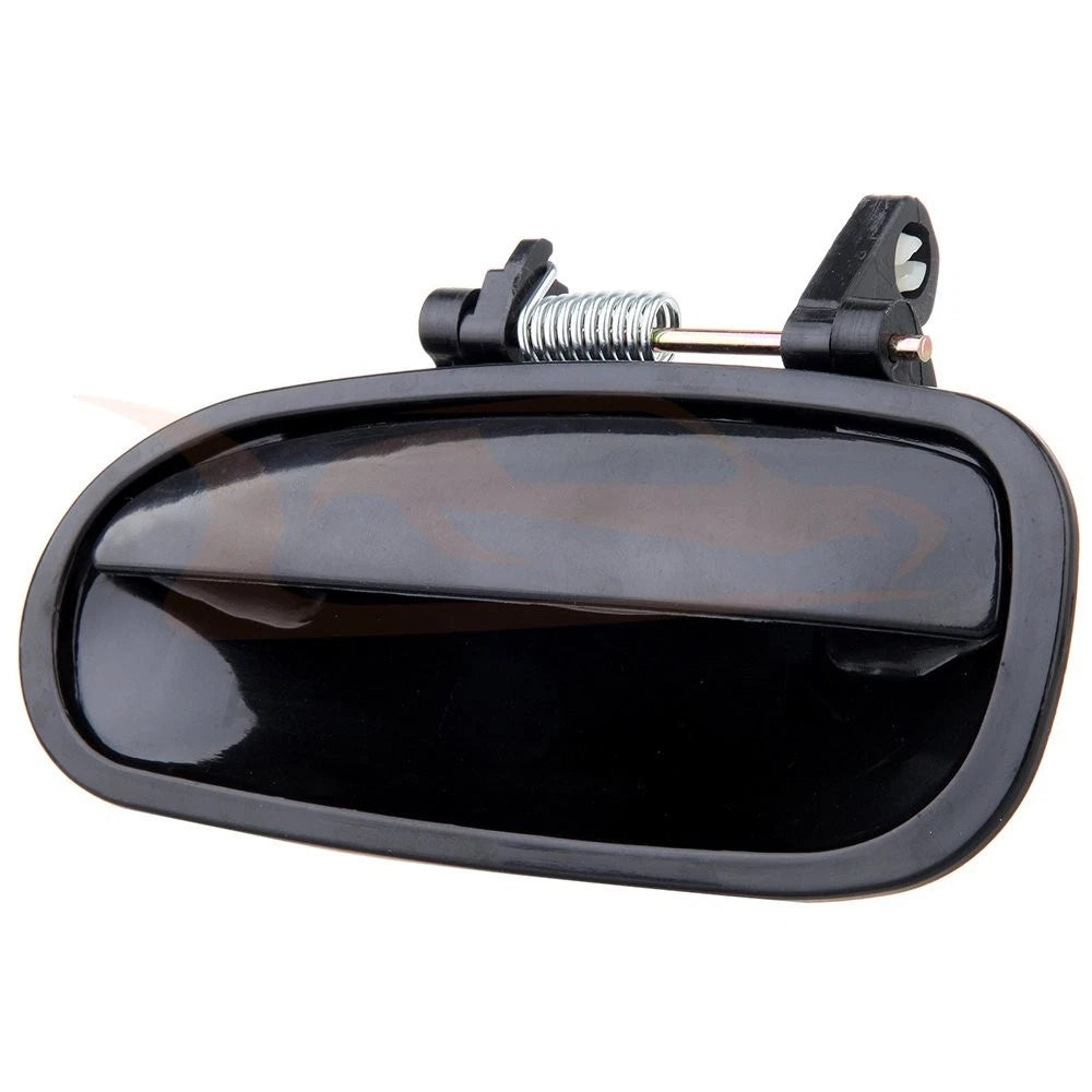 Door Handle for Honda Civic (1996–2000) Black Exterior Rear Left