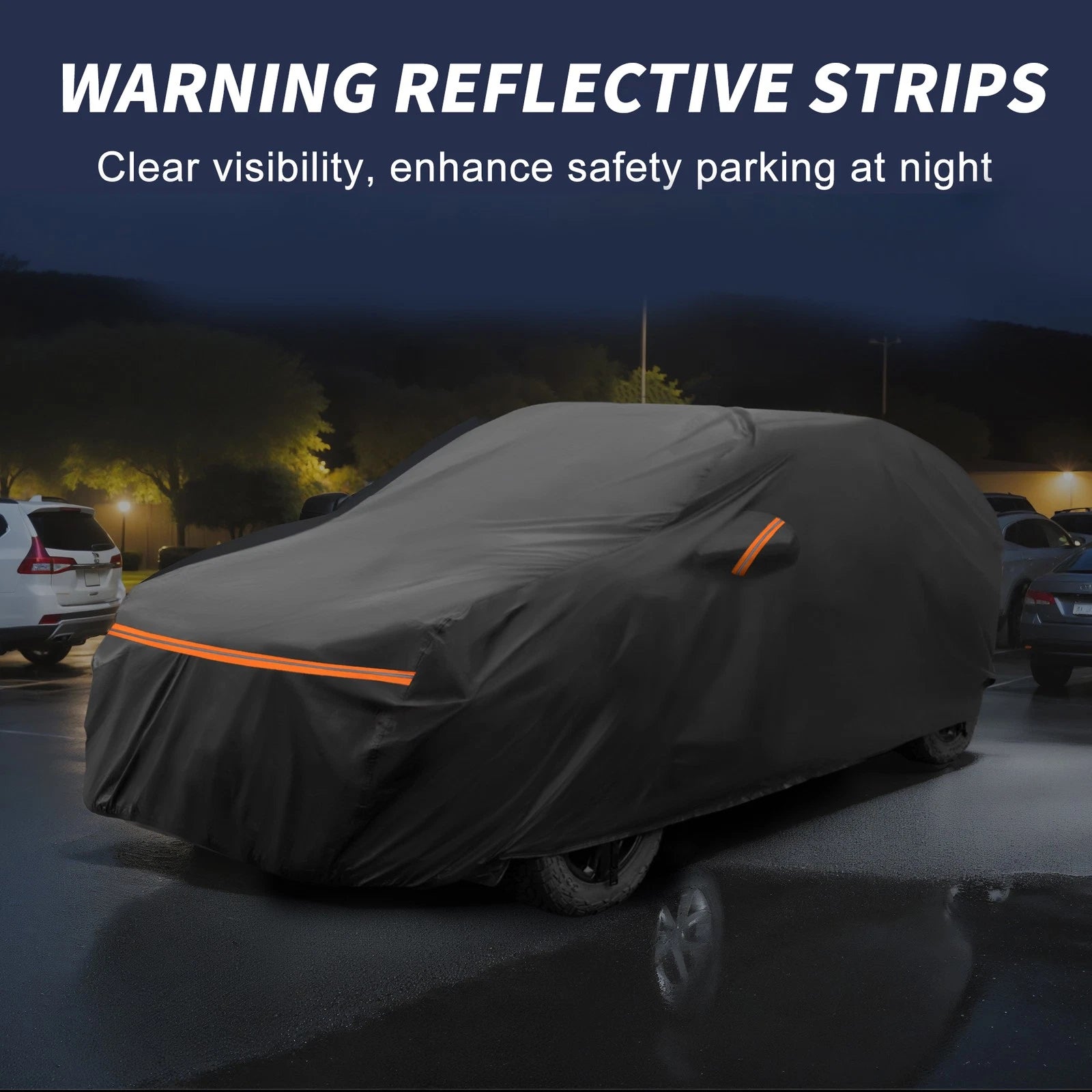 Waterproof Car Cover for Hyundai Kona (2017–2023) with Zipper