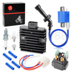 Ignition Coil Relay Spark Plugs for Yamaha Grizzly 660 YFM660F (2002–2008)