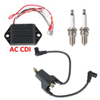 Ignition Coil Spark Plug CDI Ignitor for EZGO Golf Cart (1991–2002)