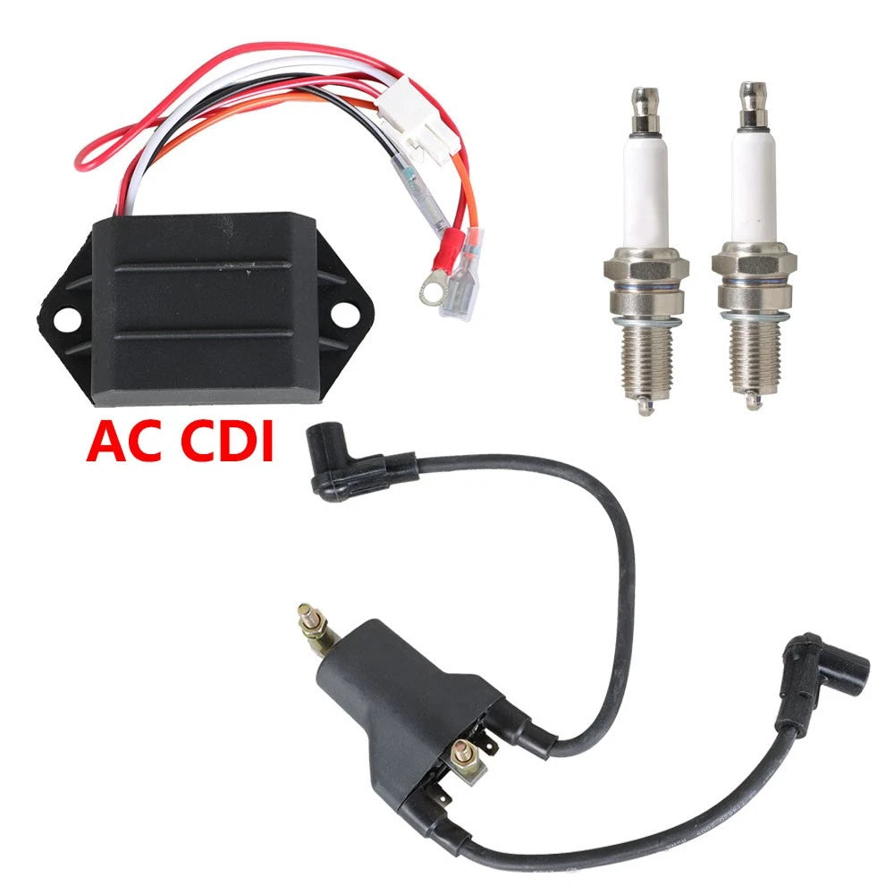 Ignition Coil Spark Plug CDI Ignitor for EZGO Golf Cart (1991–2002)