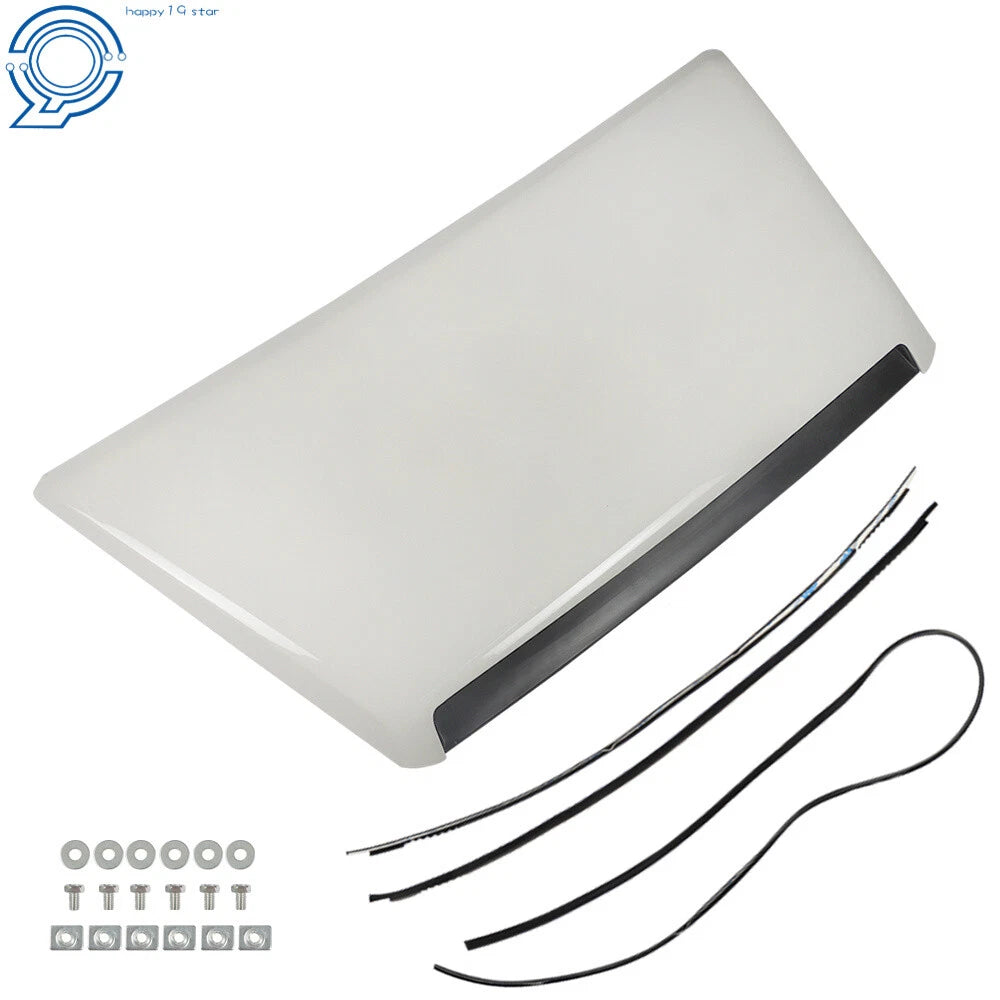 Hood Scoop Bulge Kit for Toyota Tundra SR5 (2014–2021) White