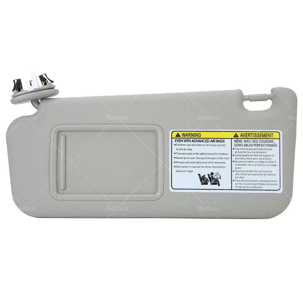 Left Sunshade Visor for Toyota RAV4 (2006–2013) Gray 74320-42501-B2