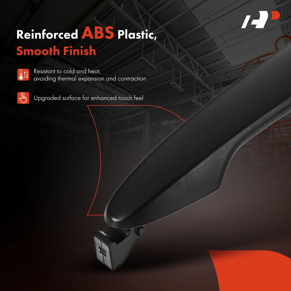 Rear Black Exterior Door Handle for Kia Rondo (2007–2011)