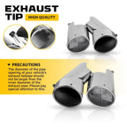 Quad Tip Muffler Exhaust Finisher for Honda Accord EX-L V (2018–2022)