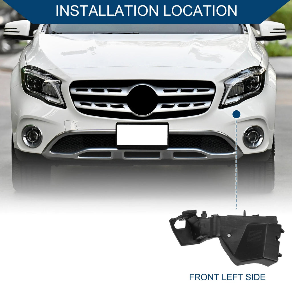 1pc Left Front Bumper Support Bracket No. 8R0807283C for Audi Q5 (2009–2017)