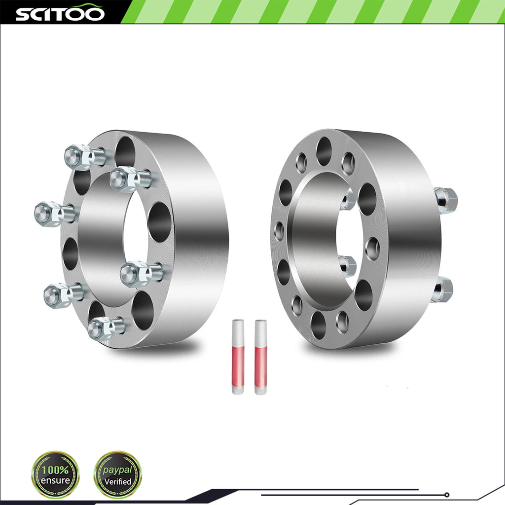 2X 6x5.5 Wheel Spacers 2" for Nissan Pickup Titan (1986–2022)