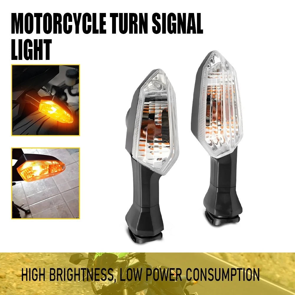 Clear Rear Turn Signal Light for Kawasaki Ninja 300 650 1000 (2013–2020)