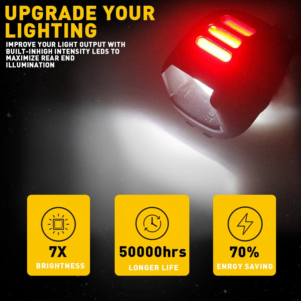 2X LED License Plate Light for Nissan Frontier (2007–2019)
