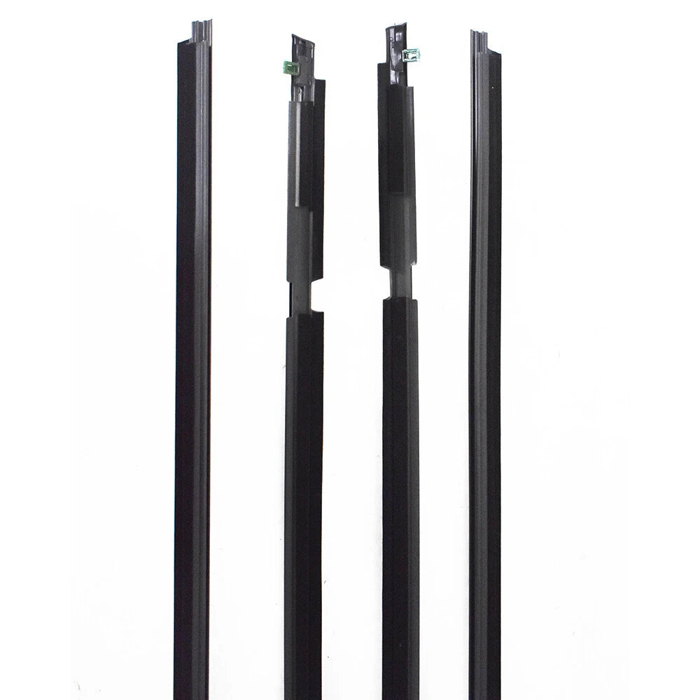 Set of 4 Weatherstrip Window Moulding Trim Seals for Lexus GX470 (2003–2009)