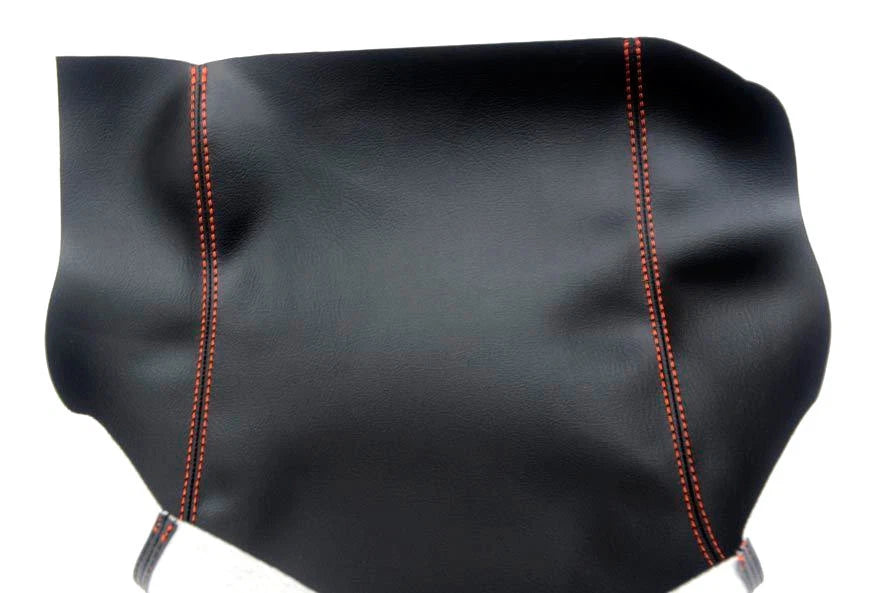 Center Console Armrest Cover for Ford F150 (2015–2020) - Orange Stitch