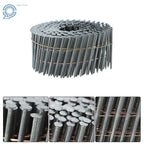 3600 Pack 15° Collated Wire Coil Full Round Head Siding Nails 2-1/4" x 0.092"