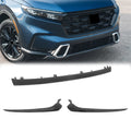 Front Bumper Grille Trim for Honda CR-V (2023–2025) Gloss Black