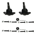 Set of 2 Front Upper Suspension Ball Joints Moog for Chevy C2500 K2500 GMC C3500 (1990–2000)