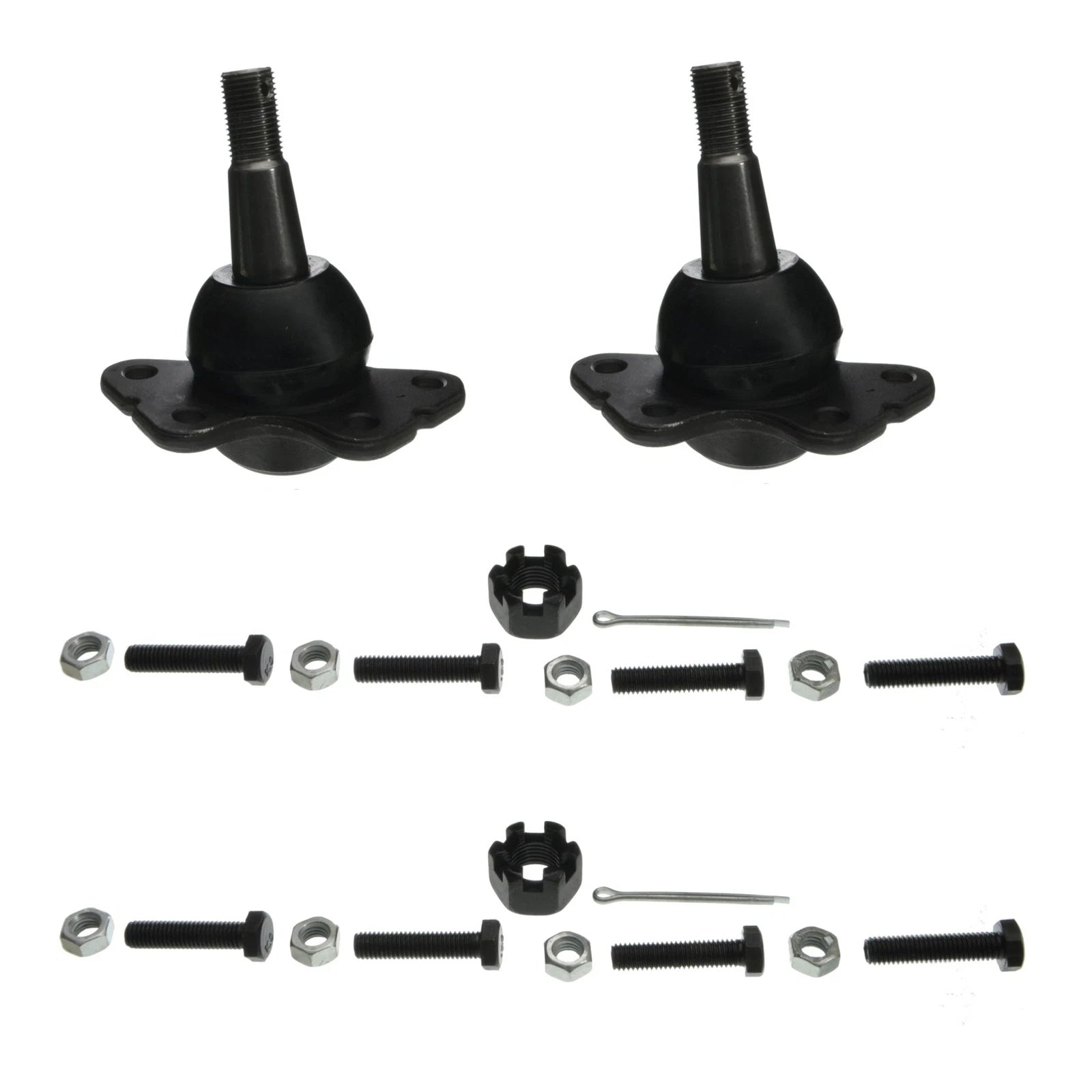 Set of 2 Front Upper Suspension Ball Joints Moog for Chevy C2500 K2500 GMC C3500 (1990–2000)