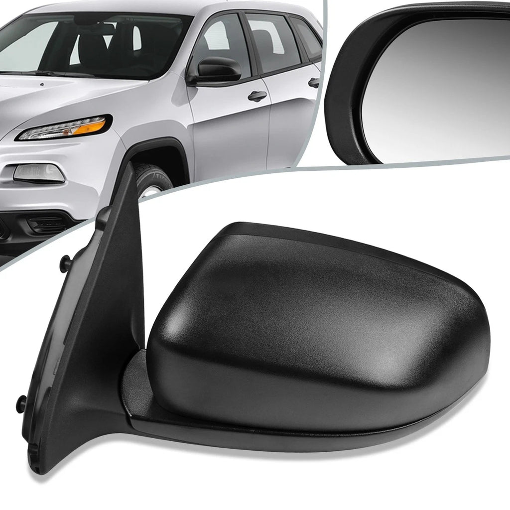 Driver Side Door Mirror for Jeep Cherokee (2014–2020) CH1320373, Heated