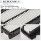 Car Engine Air Filter No. 96536696 for Chevrolet Aveo 1.6L (2004–2011)