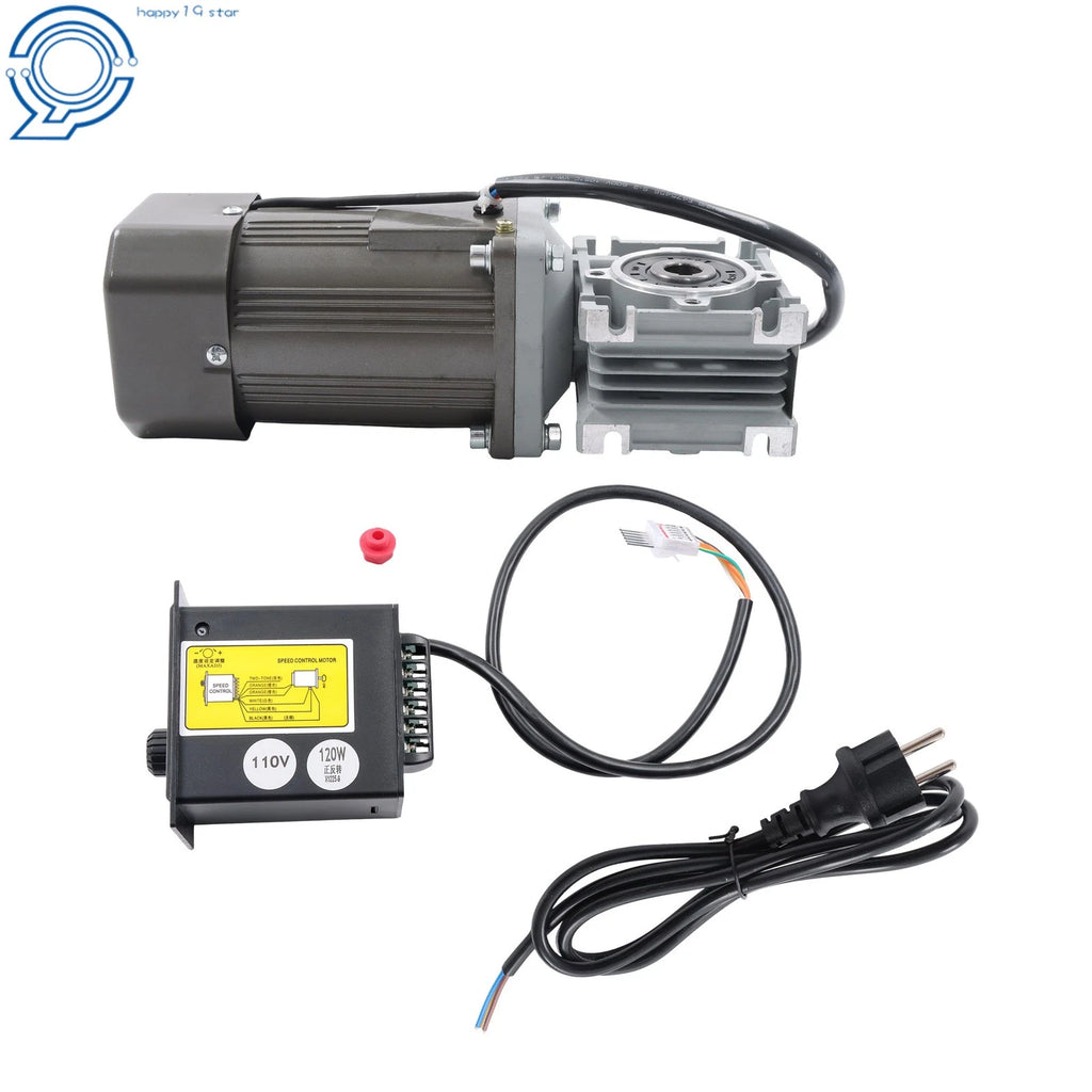 Worm Gear Motor 120W 18RPM for Automotive Applications
