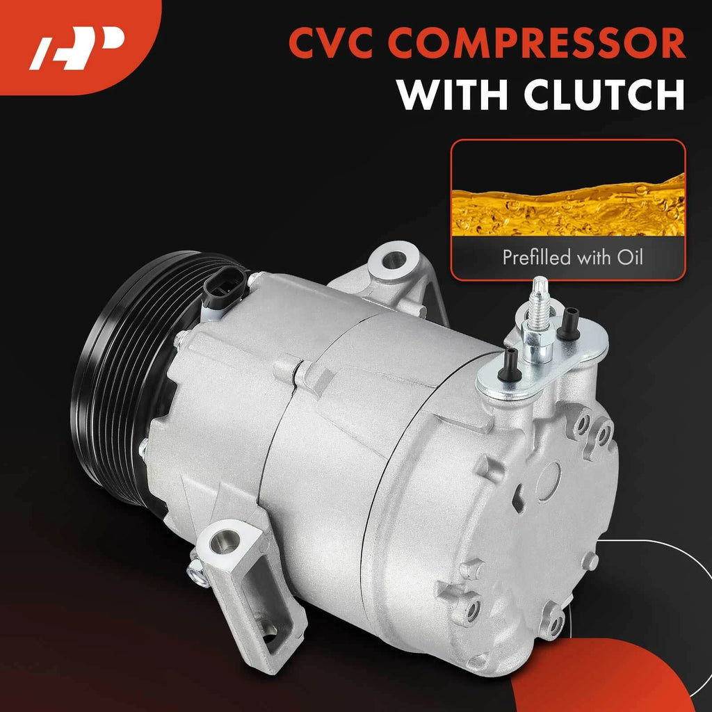A/C Compressor with Clutch for Chevrolet Impala Monte Carlo (2004-2005)