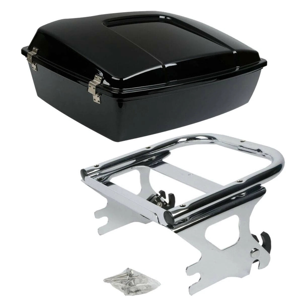 Chopped Trunk Mount Rack for Harley Touring Street Glide (1997–2008)