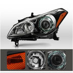 HID Headlight for Infiniti M37 (2011–2014) Black AFS Left