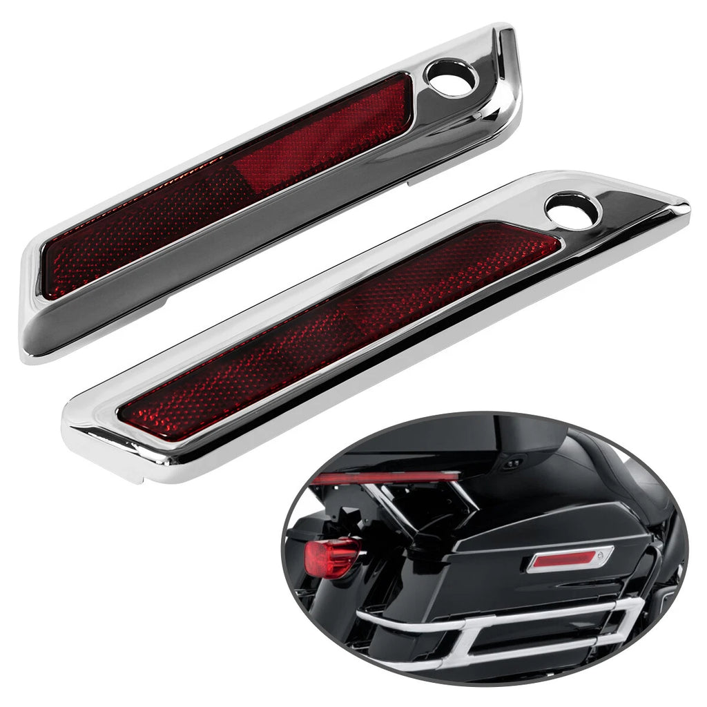 Saddlebag Hardware Latch Hinge Lock Kit for Harley Road King (2014–2024)