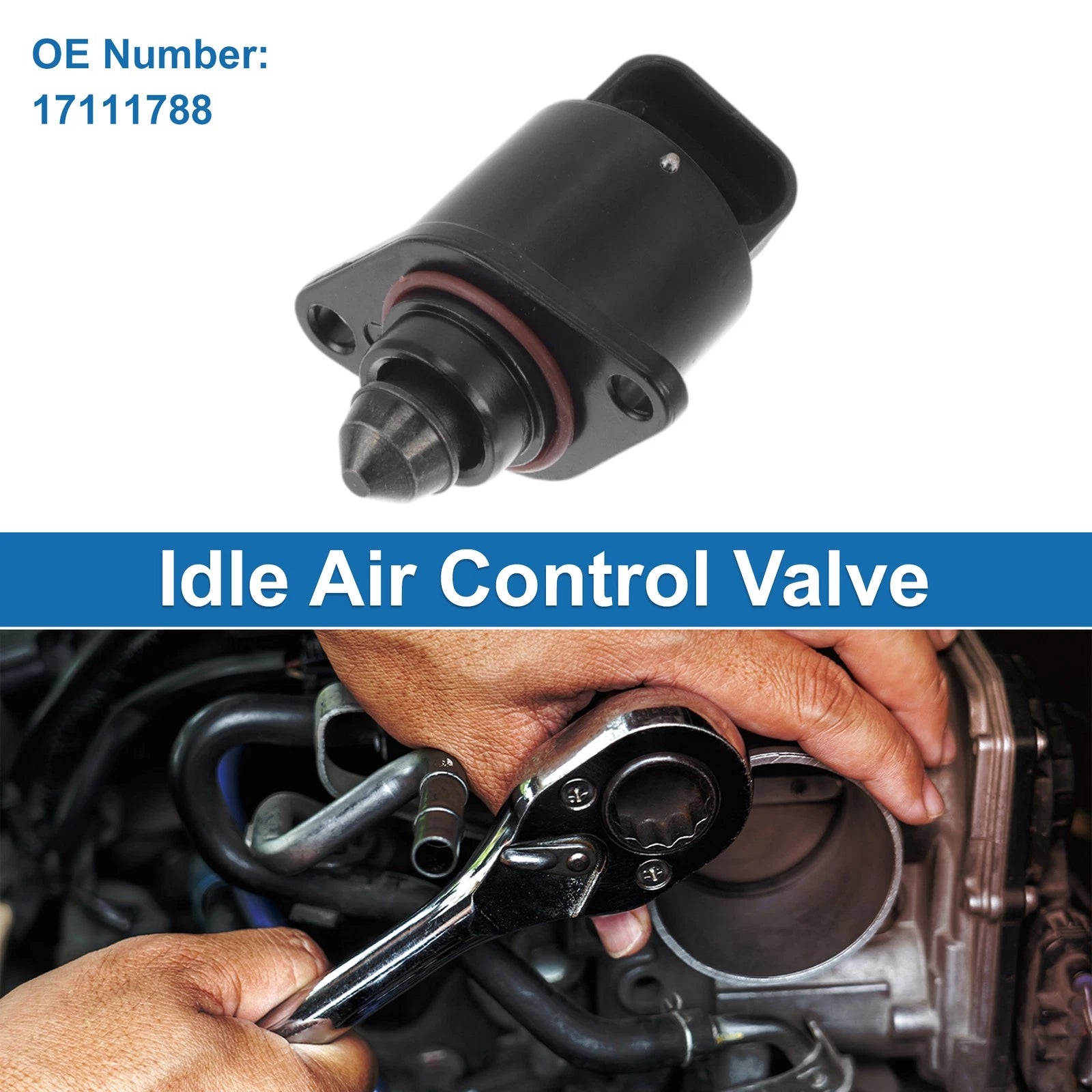 Idle Air Control Valve for Chevrolet Camaro (1994–1995) No. 17111788