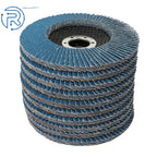 Set of 10 Sanding Disks for Wheel Angle Grinder (125mm, Grit 40)