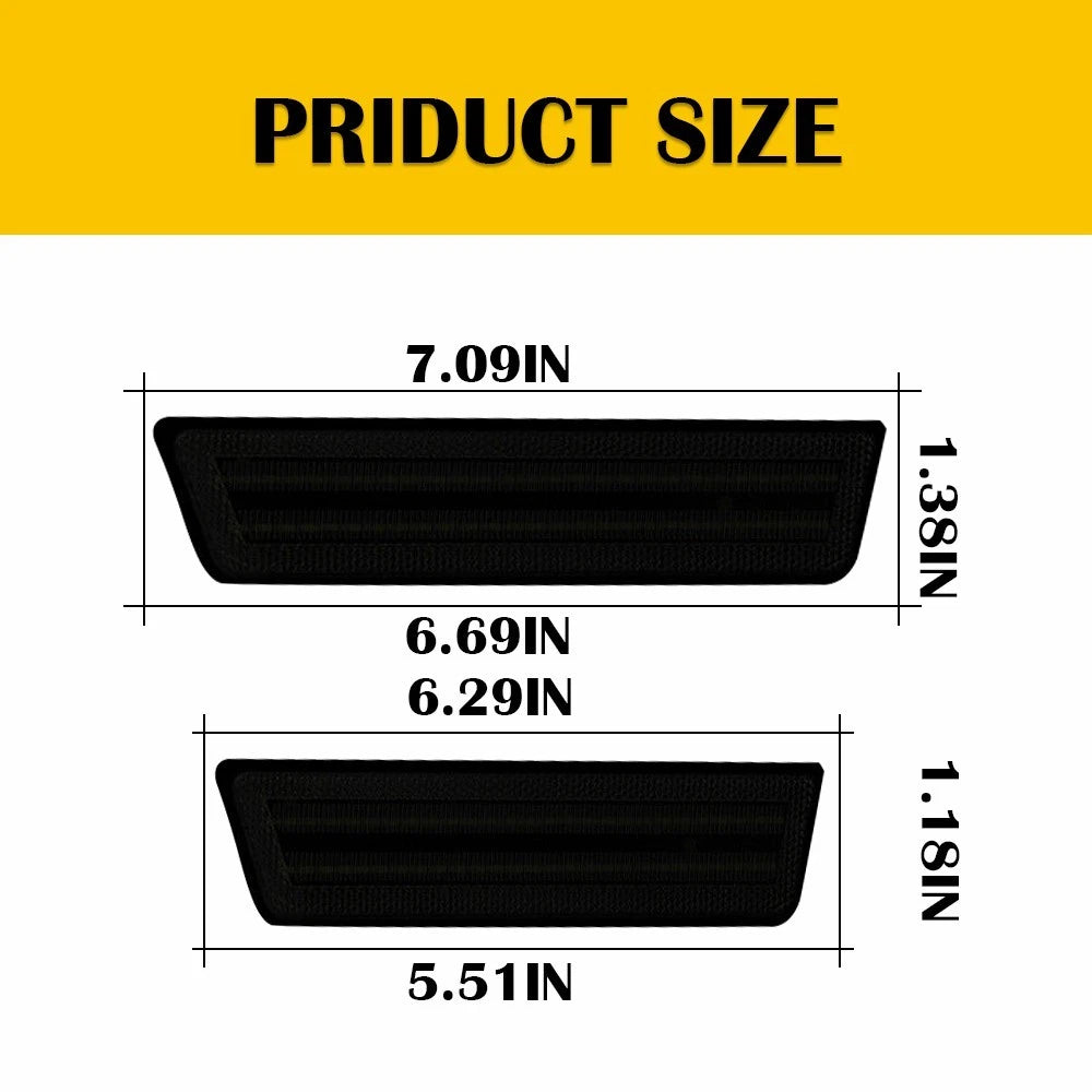 Set of 4 LED Side Marker Lights for Dodge Challenger (2008–2014)
