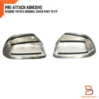 Chrome Side Mirror Cover Trim for Toyota Hilux Ute Vigo SR5 (2005-2014)