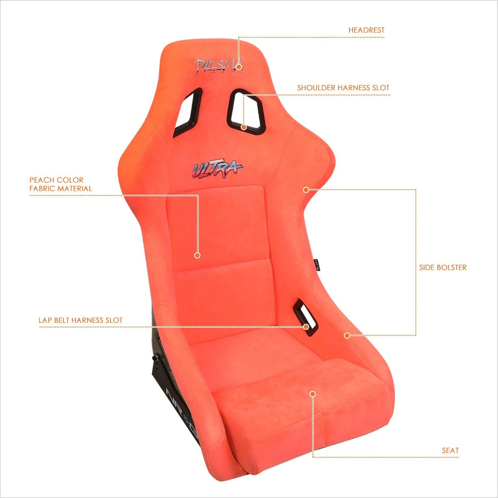 NRG FRP-302PH-ULTRA Racing Bucket Seat for Universal Fit (2010–2023)