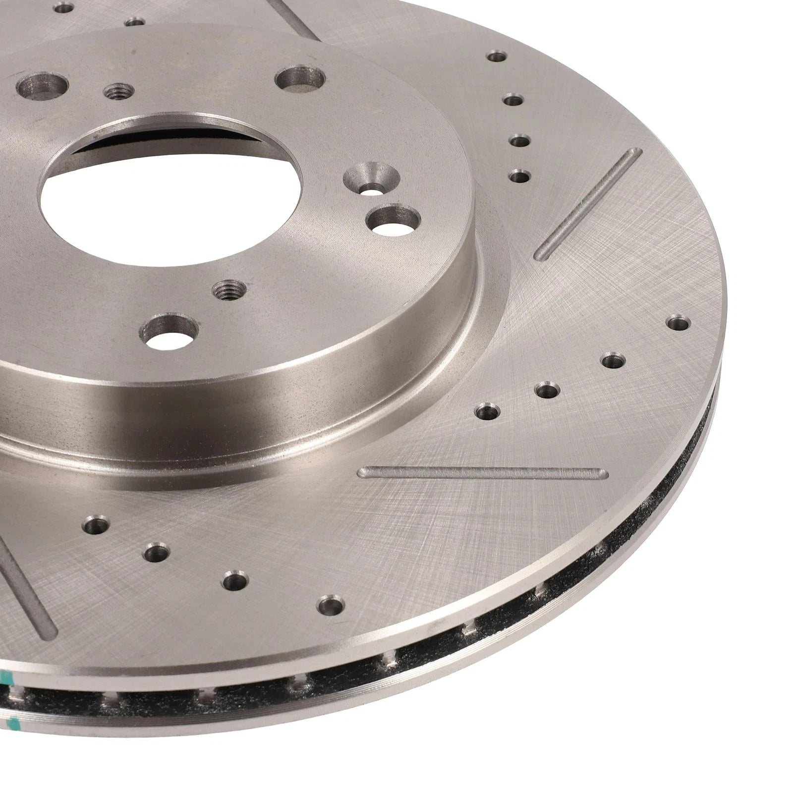 Front Drilled Rotors & Ceramic Brake Pads for Honda Accord (2008–2010)