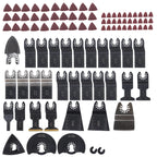 Set of 94 Oscillating Saw Blades for Universal Use