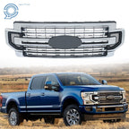 Chrome Front Grille for Ford F250 F350 Limited (2020–2022)