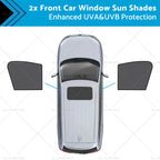 Set of 2 Magnetic Mesh Sun Blind Shades for Mazda CX-30 (2019–2025)