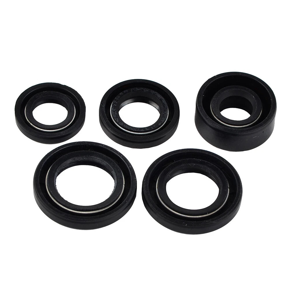 5PCS Oil Seal Kit for Honda Z50 Z50A Z50R C70 Passport SS50 S65 CT70 XL70 (1968–1999)