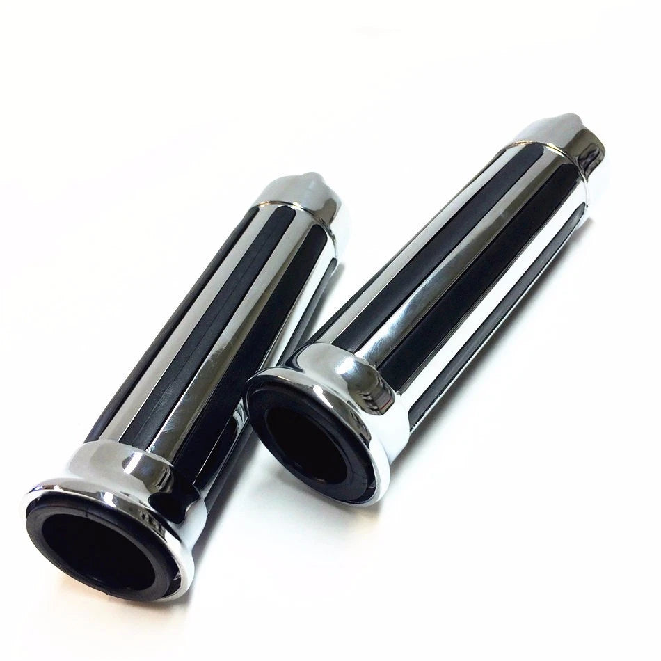 Skull Hand Grips 1" 25mm for Harley XL 883 Hugger Sportster (1991–2023)
