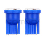 5X Smoke Lens Clearance Cab Marker & T10 LED Blue Base for Chevrolet Truck