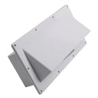 RV Bathroom Exhaust Vent Cover for Trailer Camper Motorhome White