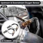 Set of 2 Upstream Downstream Oxygen Sensors for Chevrolet Cruze L4 1.4L (2011–2016) No. 250241188