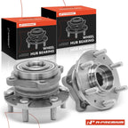 2X Rear Wheel Hub & Bearing Assembly for Kia Borrego (2009–2011)