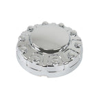 Set of 2 Front Wheel Center Caps Chrome for Dodge Ram 4500 5500 (2019–2021)