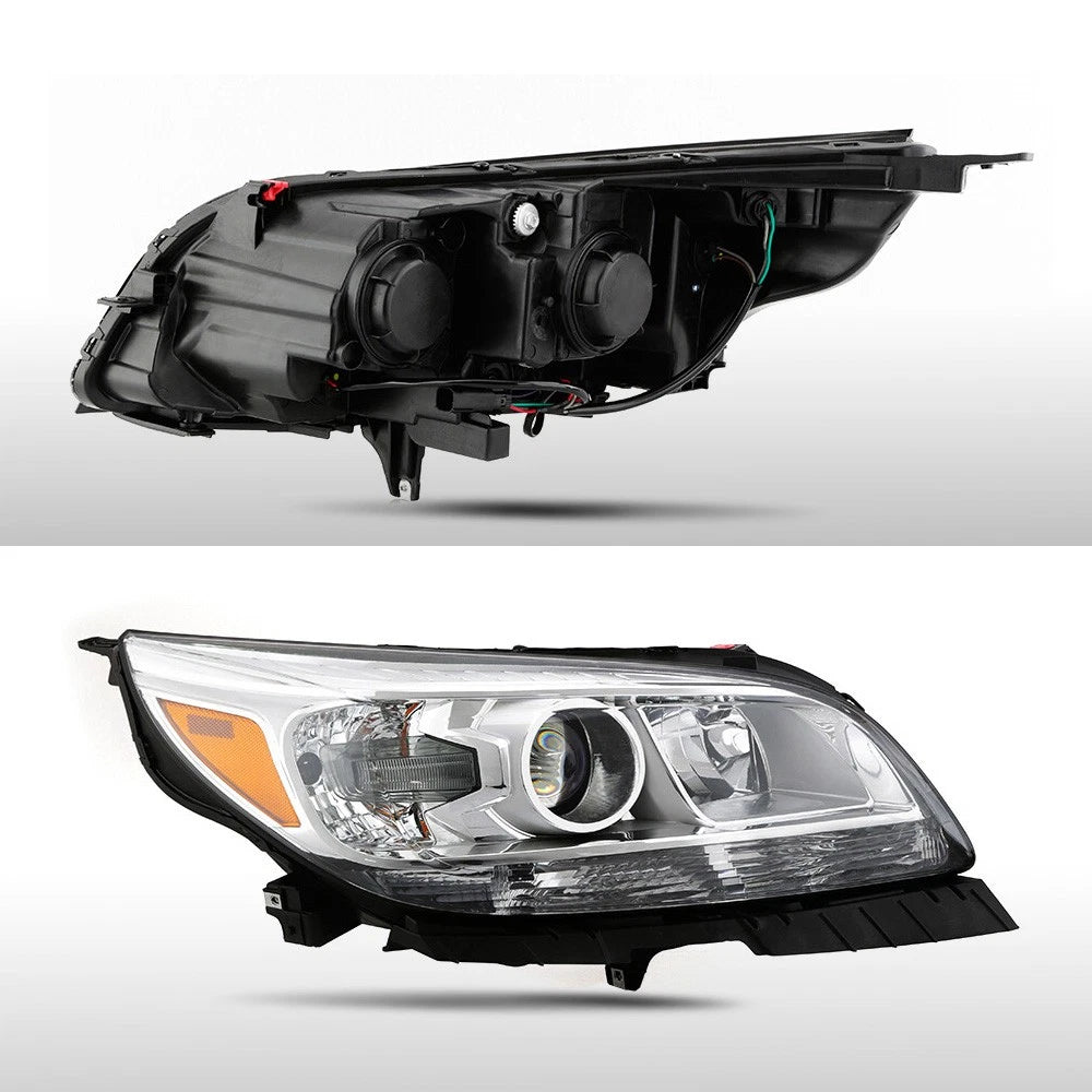 Halogen Headlight w/ Bulb Right for Chevy Malibu (2013–2016)