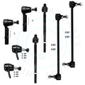 Set of 8 Front Lower Ball Joints & Outer Tie Rod Ends for Buick Enclave (2008–2017)