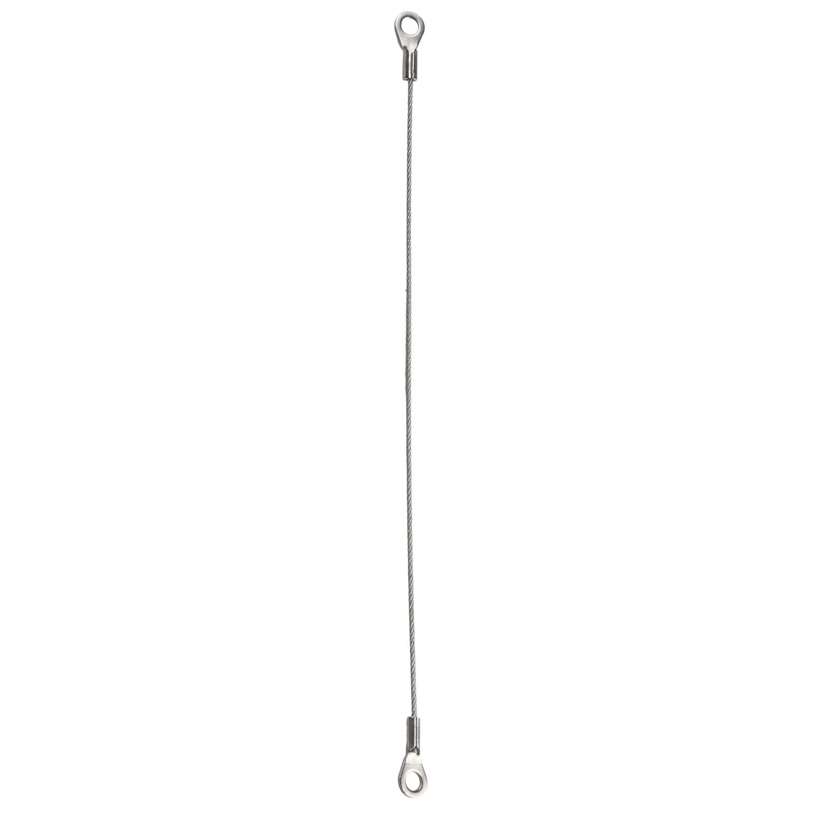Set of 4 Stainless Steel Cabinet Restrictor Cables Adjustable
