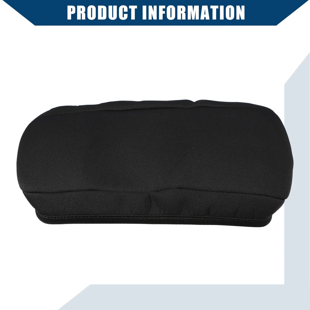 Center Console Armrest Cover for Volkswagen Jetta (2012–2018) Black