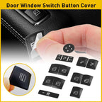 Door Window Switch Button Cover Sticker for Benz E200 (2012–Present)