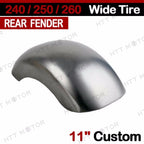 11" Wide Custom Rear Fender for Harley Softail (240/250/260)