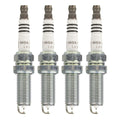 Set of 4 NGK Ruthenium HX Spark Plugs LKAR6AHX for City Express CT200h (2014–2015)
