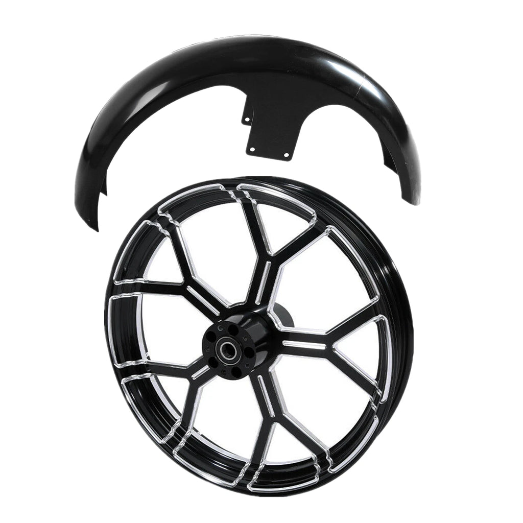 26" Front Wheel Rim for Harley Street Glide (2008–2025) Dual Disc Hub & Fender